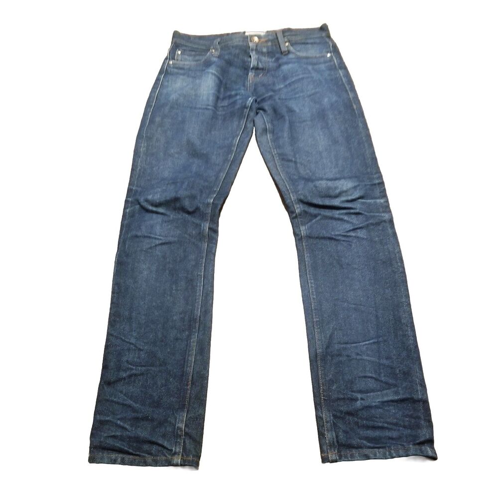 Unbranded Brand UB401 Jeans Size 30 Selvedge Tight 14.5 oz Button Fly (31x31.5)